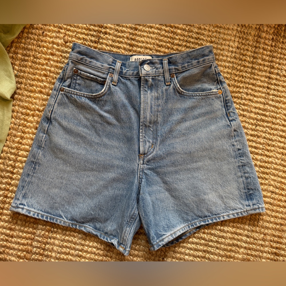 AGOLDE Stella Denim Shorts